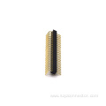 1.27mm Machined Pin header Right Angle